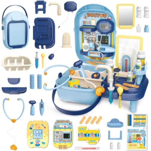 Set Doctor pentru Copii cu Valiză și Accesorii