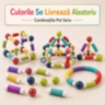 Set Magnetic Flexibil pentru Construcții Creative 85 Piese