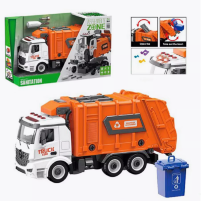 Camion Gunoi Copii cu Lumini și Sunete | image