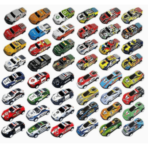 Set 48 Mașinuțe Metalice în Cutie Container Cadou Set 48 Mașinuțe Metalice în Cutie Container Cadou