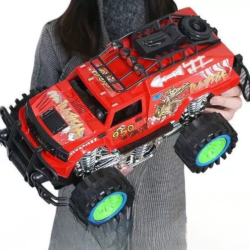Mașină Monster Truck cu Suspensii și Inerție pentru Copii (culoare aleatorie)