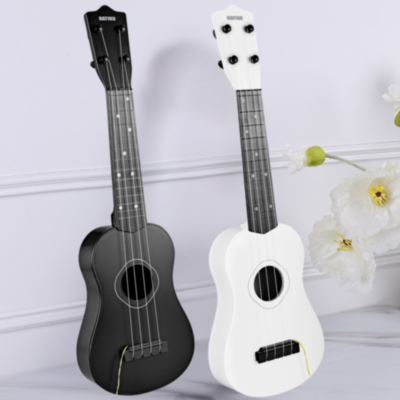 Chitară de Jucărie pentru Copii – 57 cm, cu Pană și Corzi Realiste (culoare aleatorie)  | image