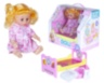 Păpușa  la Oliță  Interactivă, cu 4 Sunete Realiste, Pătuc, Oliță, Pampers și Biberon