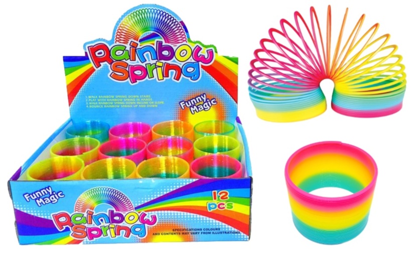 Spirala Arc Curcubeu, 12buc./set, preț 1 buc