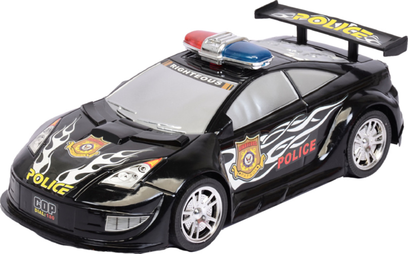 Mașina de Poliție cu Fricțiune, 38cm 