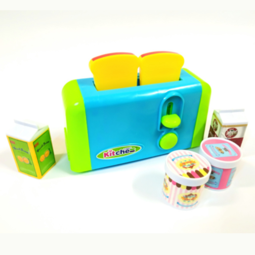 Set de Bucătărie pentru Copii - Mini Prajitor de Pâine cu Accesorii