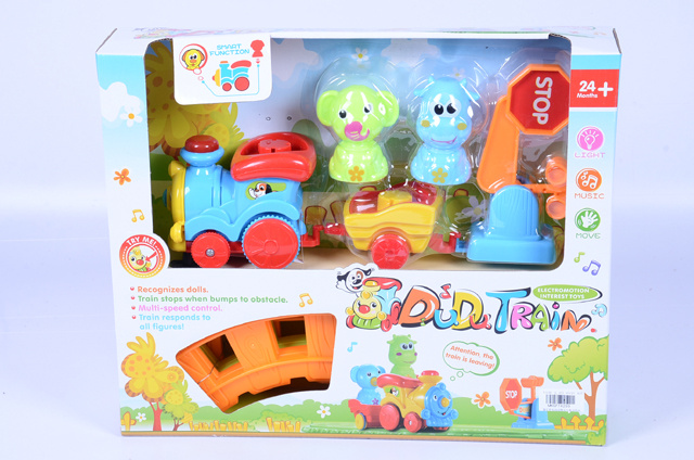 Tren Electric cu Cale Ferată, Vagonetă și Animale