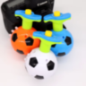 1buc. Giroscop Interactiv cu Formă de Minge de Fotbal, Lumină și Muzică (culoare aleatorie)