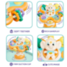 Spinner Interactiv Elefănțel cu Ventuză și Jucării