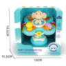 Spinner Interactiv Elefănțel cu Ventuză și Jucării