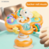 Spinner Interactiv Elefănțel cu Ventuză și Jucării