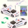 Mașinuță de Poliție cu Lumini, Sunete și Transformare Robot  