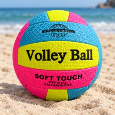 Minge de volei soft touch 9 inch colorată | image