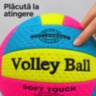 Minge de volei soft touch 9 inch colorată