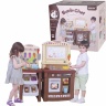 Mega Set Mobilă de Bucătarie cu Aragaz, Robinet, Cuptor, Tacâmuri și Tablă de Scris, 66 piese