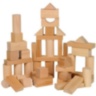 Set de Construcție  Orășelul din Lemn  cu 53 Blocuri