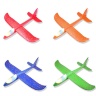 Avion Planor din Polistiren, cu lumina LED, 48cm 