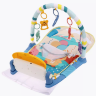 Centru de Joacă 2-în-1 pentru Bebeluși | Leagăn și Saltea cu Pian
