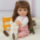 Păpușă Chimi Doll 36 cm cu Salopetă Roz și Păr Lung | image