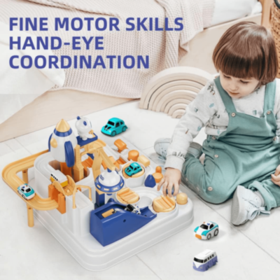 Set De Joacă Space Adventure Cu Mașinuțe Și Rachetă | image