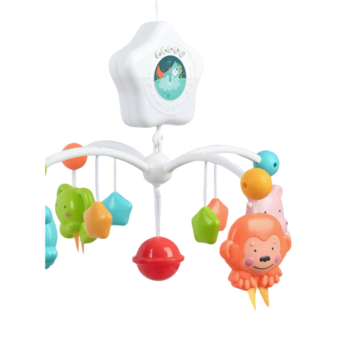 Carusel Muzical cu Animăluțe și Proiecție 