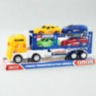 Camion Transportor cu 4 Mașinuțe și Rampă