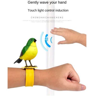 2 buc. Păsări Interactive cu Control Vocal și Lumini | image