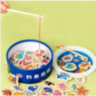 Set Pescuit Magnetic din Lemn pentru Copii