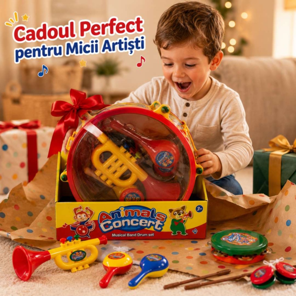 Set muzical cadou pentru copii