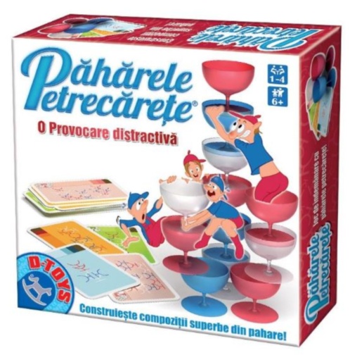 Păhărele Petrecărețe  joc de societate