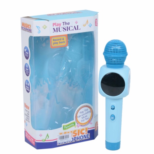 Microfon Karaoke cu Funcții de Amplificare, Înregistrare și Schimbare a Vocii