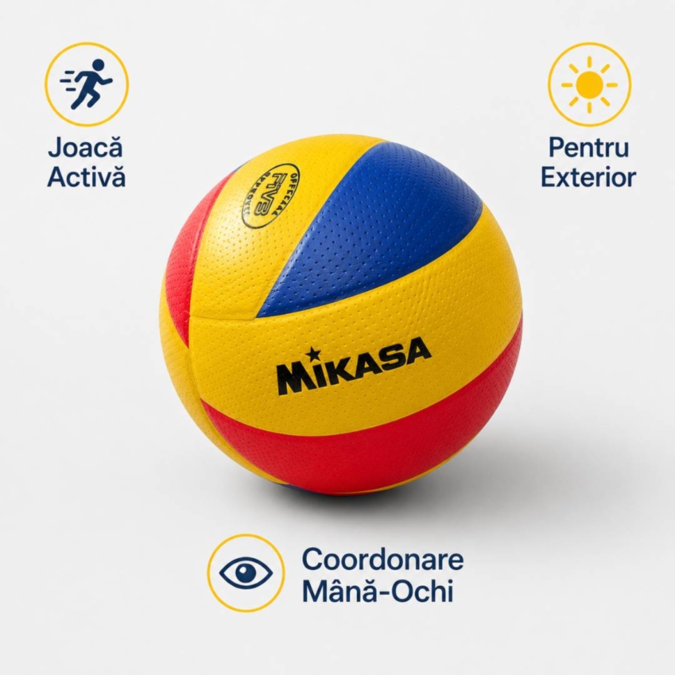Beneficii minge de volei copii: joacă activă, exterior și coordonare