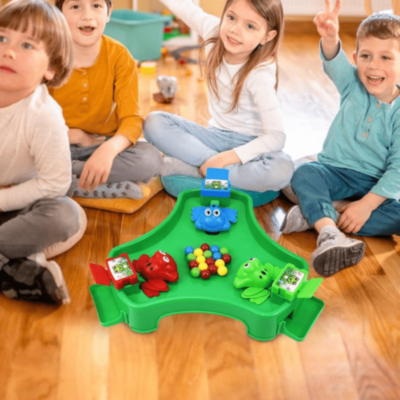 Joc Interactiv Crazy Frog cu Broscuțe Mâncăcioase și Bile Colorate  | image