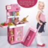 Bucătărie Portabilă pentru Copii 4 în 1 cu Accesorii