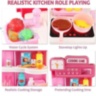 Bucătărie Portabilă pentru Copii 4 în 1 cu Accesorii