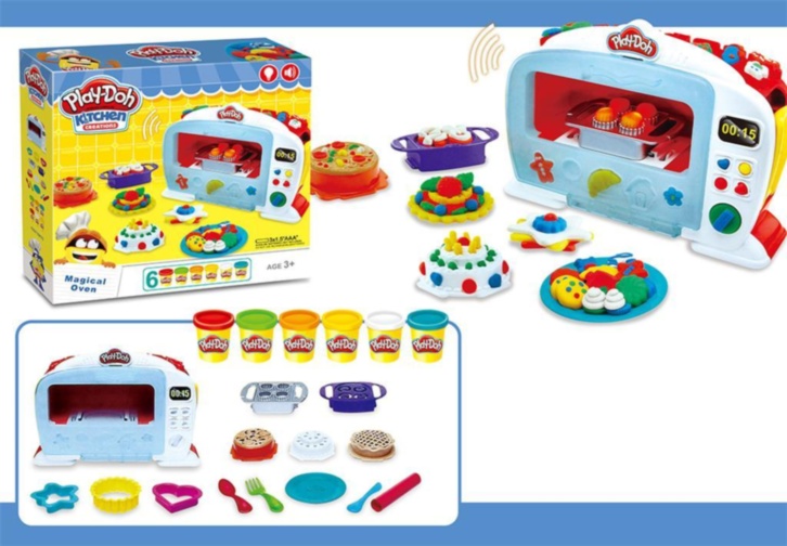 Set Plastilină "Cuptorul Magic" cu Lumini și Sunete