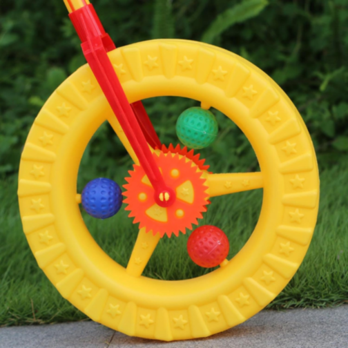 Roata de Plimbare Interactivă – Joc Colorat pentru Copii (culoare aleatorie)