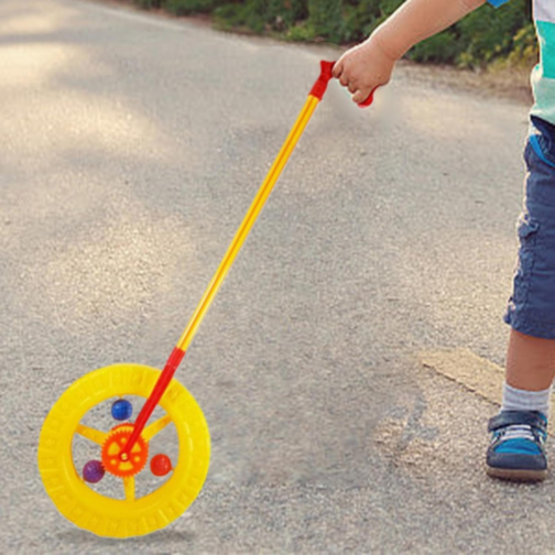 Roata de Plimbare Interactivă – Joc Colorat pentru Copii (culoare aleatorie)