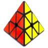 Piramidă puzzle magică colorată
