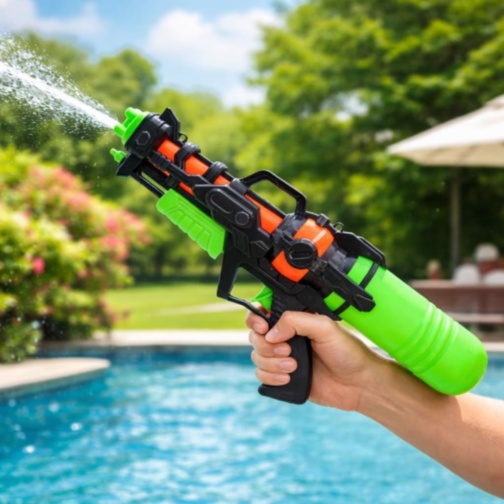 Pistol cu Apă Mare 44 cm cu Rezervor 550 ml (culoare aleatorie)