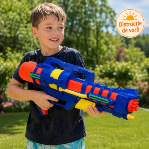Pistol cu apă mare, cu pompare manuală, 70 cm