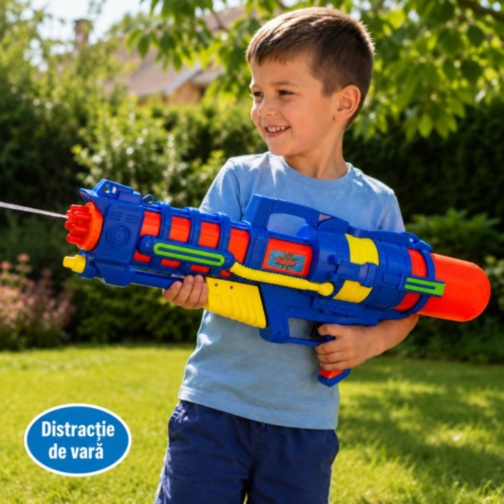 Pistol cu apă mare, cu pompare manuală, 70 cm