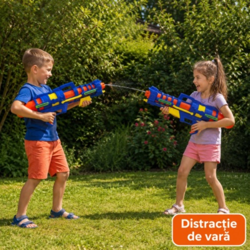 Pistol cu apă mare, cu pompare manuală, 70 cm