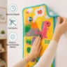 Panou de Măsurare cu Dinozauri și Mingi Velcro