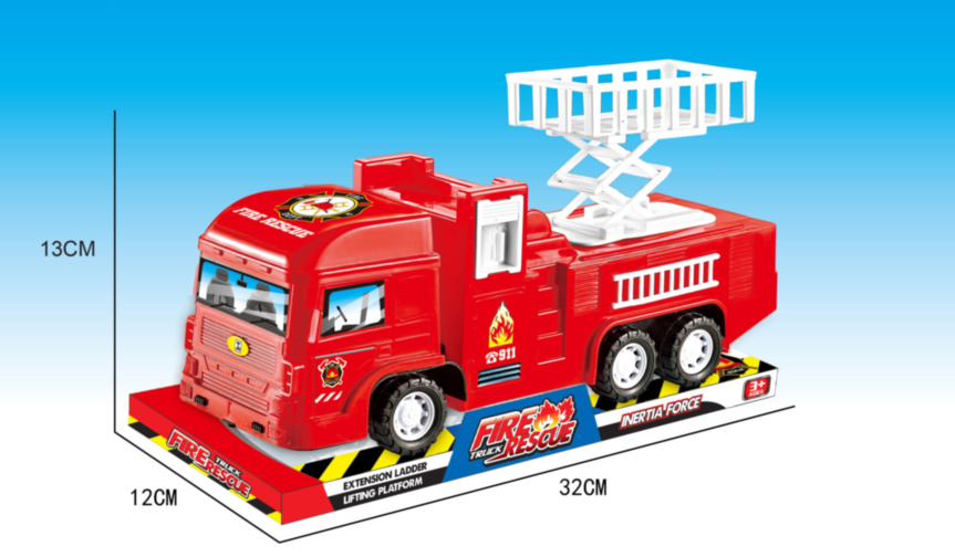 Mașina de Pompieri cu Scară, 32cm 