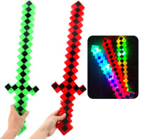 Sabia Minecraft Diamond cu Lumini