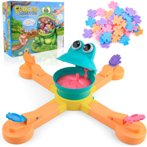 Joc Interactiv „Frog Big Adventure” – Aventură Amuzantă cu Broscuțe