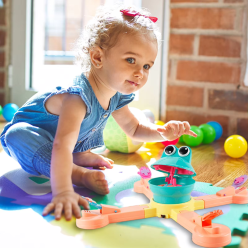 Joc Interactiv „Frog Big Adventure” – Aventură Amuzantă cu Broscuțe