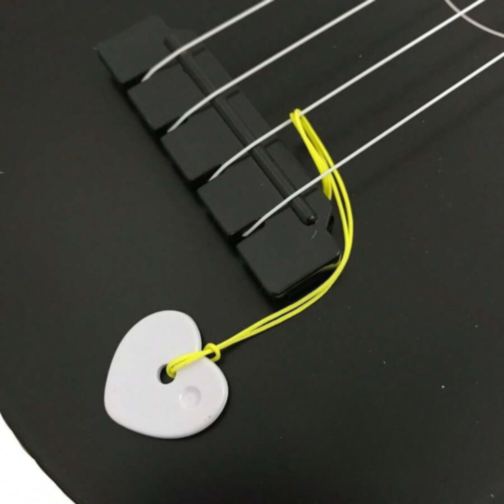 Chitară de Jucărie pentru Copii – 57 cm, cu Pană și Corzi Realiste (culoare aleatorie)