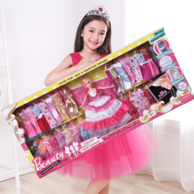 Păpușă cu Rochii și Accesorii 75 cm Set | image